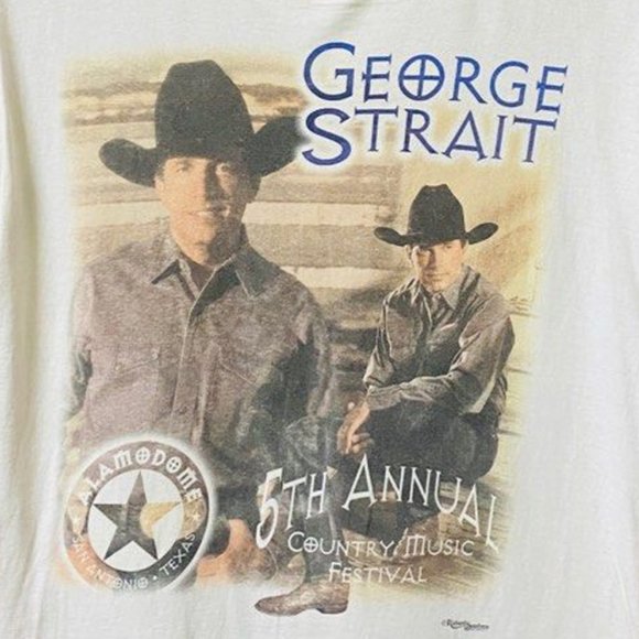 George Strait Unisex T-shirt, Country Music Fans Gift Tee Shirt, Shirt For Fans - Picture 2 of 5